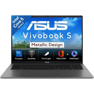 ASUS Vivobook S16,14th Gen, Intel Core 5 Laptop(16GB RAM/512GB SSD) S3607VA-RP113WS