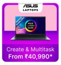 Asus Multitask Laptop starts @ 40990 on Flipkart's Big Billion Days Sale...