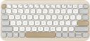 ASUS Marshmallow KW100 Bluetooth Multi-device Keyboard (Oat Milk)...