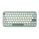 ASUS Marshmallow KW100 Keyboard, Supports Up to 3 Devices, 1.6mm Key Travel, Scissor Keys, Compact & Lightweight Keyboard (Color - Green Tea Latte)...