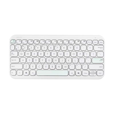 ASUS Marshmallow KW100 Wireless Keyboard – Iridescent White