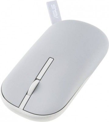 ASUS Marshmallow MD100 / Multi-Mode Connect, Adj. DPI upto 1600 DPI, Silent Wireless Ambidextrous Optical Mouse with Bluetooth  (Grey)