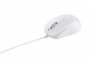 ASUS MU101C Wired Blue Ray Silent Mouse, Ambidextrous Design, Upto 3200 DPI with DPI Switch, Easy Scroll, 2.4GHz Connection, Compatible with PC/Laptop - 0.8 KG, White...