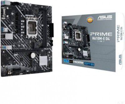 ASUS Prime H610M-E D4-CSM LGAs) Motherboard