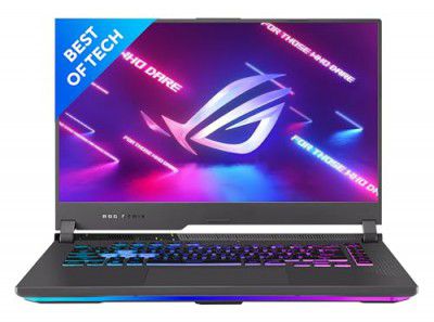 ASUS ROG Strix G15, AMD Ryzen 7 6800H, 15.6"(39.62 cm) FHD 144Hz, 4GB RTX 3050 GPU, Gaming Laptop (16GB/1TB SSD/Win11/Office 21/Eclipse Gray/2.1 Kg),G513RC-HN251WS