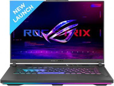 ASUS ROG Strix G16 (2023) with 90WHr Battery Intel HX-Series Core i5 13th Gen 13450HX - (16 GB/1 TB SSD/Windows 11 Home/6 GB Graphics/NVIDIA GeForce RTX 4050/165 Hz/140 W) G614JU-N3221WS Gaming Laptop