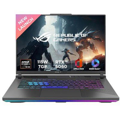 ASUS ROG Strix G16, AMD Ryzen 9 8940HX, Gaming Laptop (16GB/1TB) G614PM-S5046WS