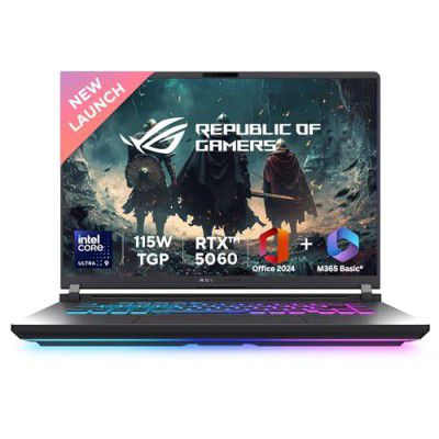 ASUS ROG Strix G16, Intel Core Ultra 9 275HX, Gaming Laptop (16GB/1TB) G615LM-S5128WS