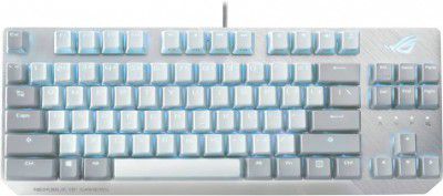 ASUS ROG Strix Scope NX TKL Moonlight White Wired USB Laptop-size Gaming Keyboard
