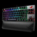 ASUS ROG Strix Scope TKL Deluxe Wired Mechanical RGB Gaming Keyboard for FPS Games, with Cherry MX switches, Aluminum Frame, Ergonomic Wrist Rest, and Aura Sync Lighting...
