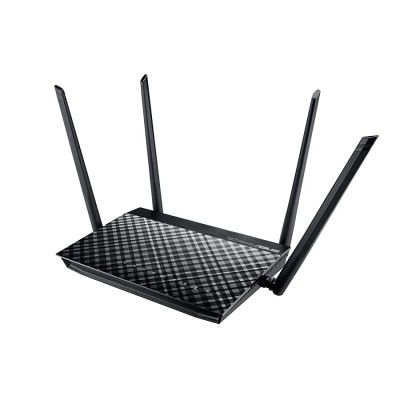 ASUS RT-AC750L Dual Band 750Mbps (10/100 Mbps) Router, Black