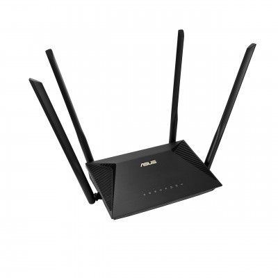 ASUS RT-AX53U (AX1800) Dual Band WiFi 6 Extendable Router, USB, Subscription-Free Network Security