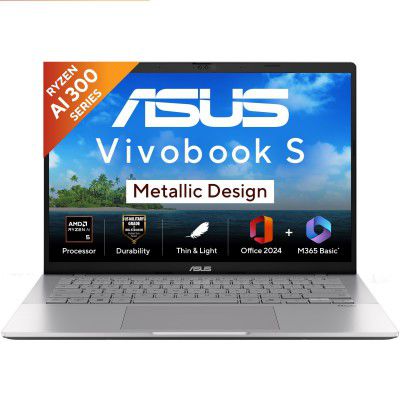 ASUS Vivobook S14 AMD Ryzen AI 5 330 (16GB RAM /512GB SSD) M3407KA-SF2501WS Laptop