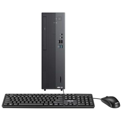 ASUS S501SER, Small Form Factor, 14th Gen, Intel Core i3-14100, (8GB RAM/512GB SSD/Windows 11 Home/M365 Basic (1Year)*/Office 2024/With Wired Keyboard & Mouse/Dark Gray/6 Kg), S501SER-314100003WS