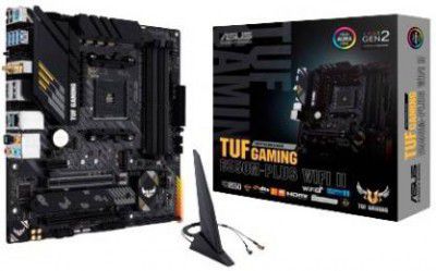 ASUS TUF GAMING B550M PLUS WIFI II Motherboard  (Black)