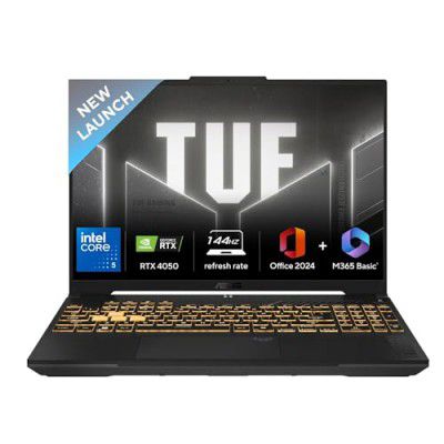 ASUS TUF Gaming F16, 16" FHD+ (1920 x 1200), Intel Core 5 210H, Gaming Laptop (16GB RAM/512GB SSD) FX677VU-RL055WS