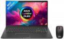 ASUS VivoBook K15 OLED (2021), 15.6" (39.62 cms) FHD OLED, Intel Core i3-1115G4 11th Gen, (8GB RAM/512GB SSD), K513EA-L312WS + WT300 Mouse (Black)...