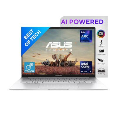ASUS Zenbook 14, Intel Core Ultra 7, UX3405MA-PZ761WS Thin & Light Laptop (32GB RAM/1 TB)