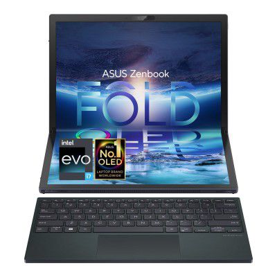 ASUS Zenbook 17 Fold OLED Intel EVO Core i7 12th Gen UX9702AA-MD023WS Laptop (16GB RAM + 1TB SSD)