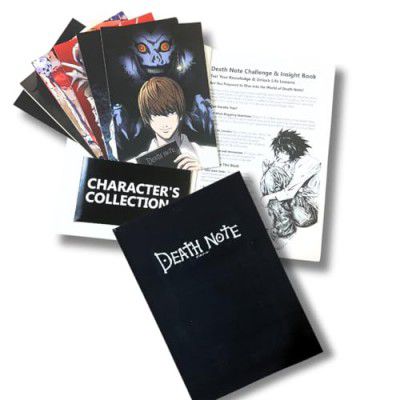 ASWHOLEIDEAS Attack on Titan Notebook Ultimate Fan Pack: Exclusive Scout - A5 Plain Notebook, 100 Themed Quizzes, 6 Collectible Cards anime harrypoter