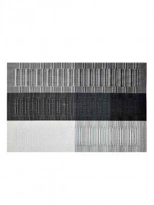 @home by Nilkamal 45 x 30 cm Placemat Set of 6 Blue