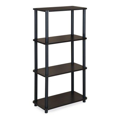@home by Nilkamal Fitz Engineered Wood 5 Tier Shelf (Brown)
