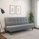 @home by Nilkamal Frisco Fabric Sofa Cum Bed in Dark Grey Finish...