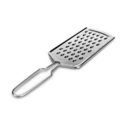 ATEVON 1PCS Stainless Steel Cheese Grater Lemon Zester with Handle for Vegetables Lemon Cheese Chocolate