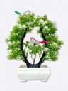 ATEVON Artificial Flower Bunch Silk Flower, Real Touch Flowers...