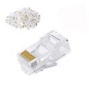 ATEVON Cat6 Connector, Cat6 / Cat5e RJ45 Connector(Pack of 100)...