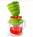ATEVON Hand Press Juciers Plastic Manual Orange/Sweet Lime Juicer Squeezer (Color May Vary)- 1 Pc's...