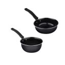 ATEVON Induction-Friendly Nonstick Aluminium Cookware Set - 2 Count...