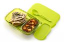 ATEVON Leak-Proof Kids Lunch Box - Food Grade Plastic, 590ML, Multicolor...