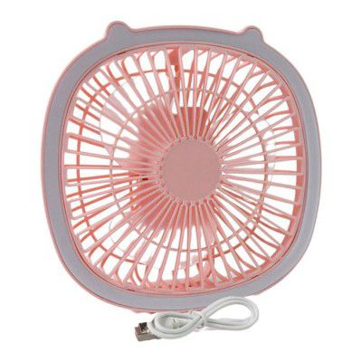 ATEVON Mini USB Desk Fan with LED Light – Portable, Stylish Personal Cooling Fan