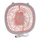 ATEVON Mini USB Desk Fan with LED Light – Portable, Stylish Personal Cooling Fan...