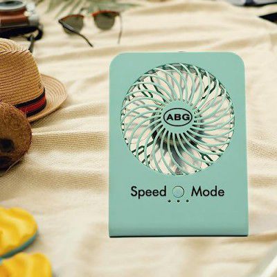 ATEVON Portable Desk Fan - Big Table Fan with 3-Speed Settings for Office, School & Home Use