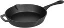 ATEVON Pre-Seasoned Cast Iron Skillet Pan - 10.25 inch, Black...