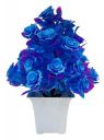 ATEVON Real Touch Silk Flower Bunch: Elevate Home, Bedroom, Living Room & Office Decor with Artificial Elegance, Multicolor...