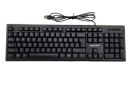 ATEVON Wired Multimedia USB Keyboard with Super Quite Plunger Keys...