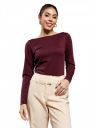 ATHENA LIFESTYLE Purple Regular Sleeves Solid Casual Top...