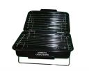 ATHENACREATIONS Charcoal Base Portable Carbon Steel Folding Barbeque Grill Toaster,Black...