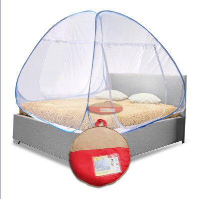 Athenacreations Double Bed Foldable Mosquito Net