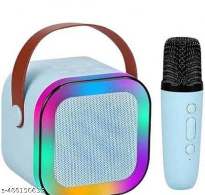 Athiva Mini Karaoke Machine Microphone Portable Bluetooth Wireless Speaker 
