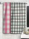 Athom Living Eco Saviour Premium Cotton Bath Towel Waffle Pink & Green (Pack of 2)...