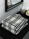 Athom Living Ecosaviour Premium Cotton Bath Towel Alfa Grey (Pack of 2)...