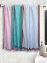 Athom Living Light Weight Cotton Premium Waffle Border Bath Towel 75x150 cm Pack of 3...