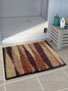 Athom Living Modern Bathmat (Brown, Polyester & Polyester Blend, Standard)...