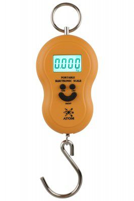 ATOM A 301 Electronic Digital Hanging Stainless Steel Hook Luggage Portable Scale