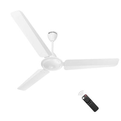 atomberg Ameza 1200mm Timeless BLDC Ceiling Fan with Remote | 5 star | 2-Year Warranty (Gloss White)