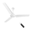 atomberg Ameza 1200mm Timeless BLDC Ceiling Fan with Remote | 5 star | 2-Year Warranty (Gloss White)...